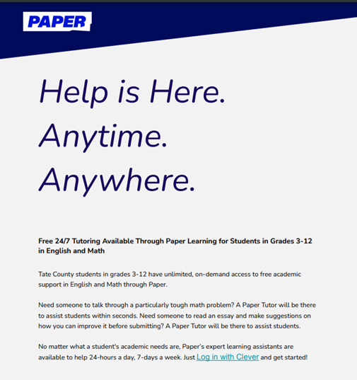 Paper Tutoring