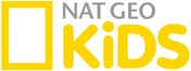Nat Geo Kids with yellow rectangle logo